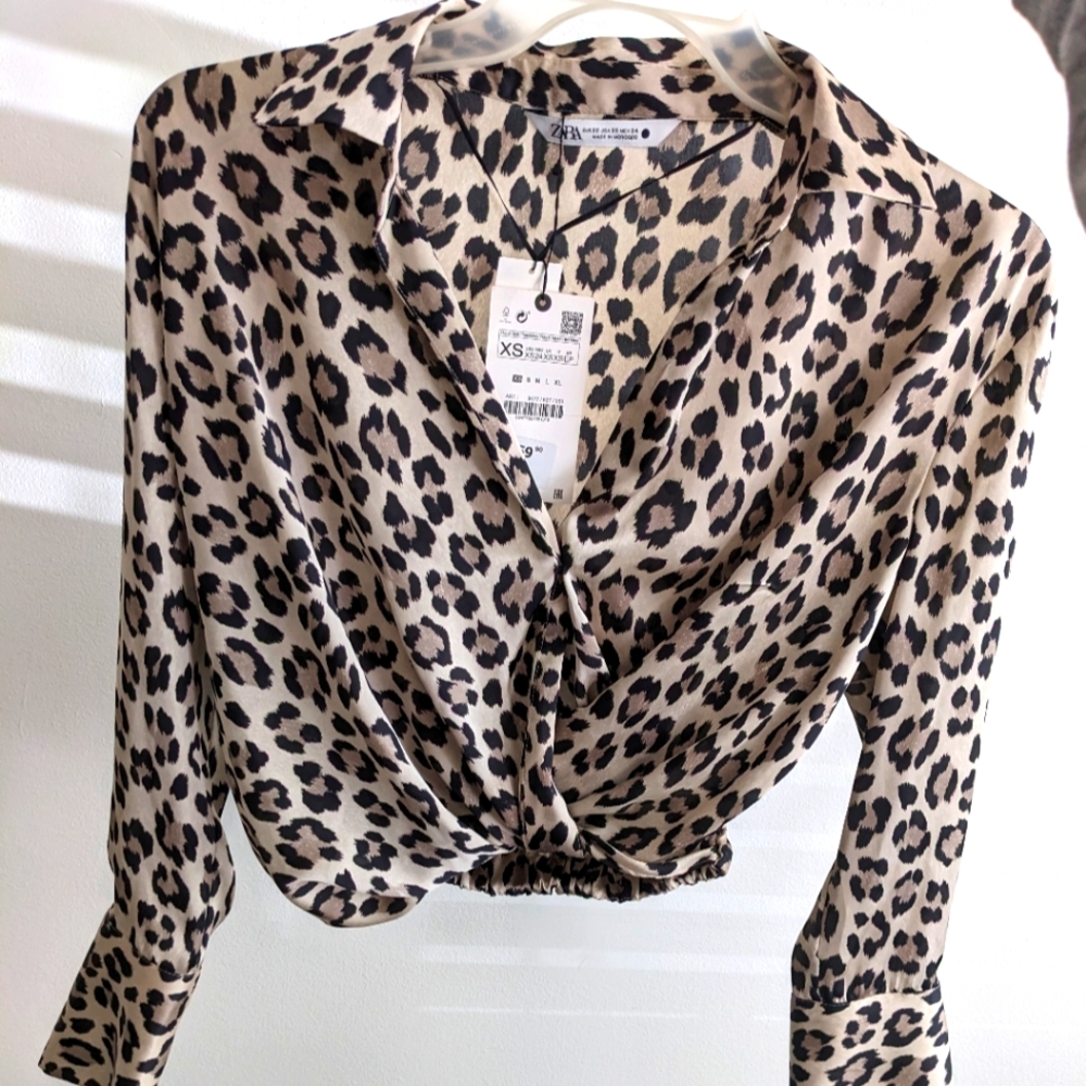 Zara Blouse NWT Size XS